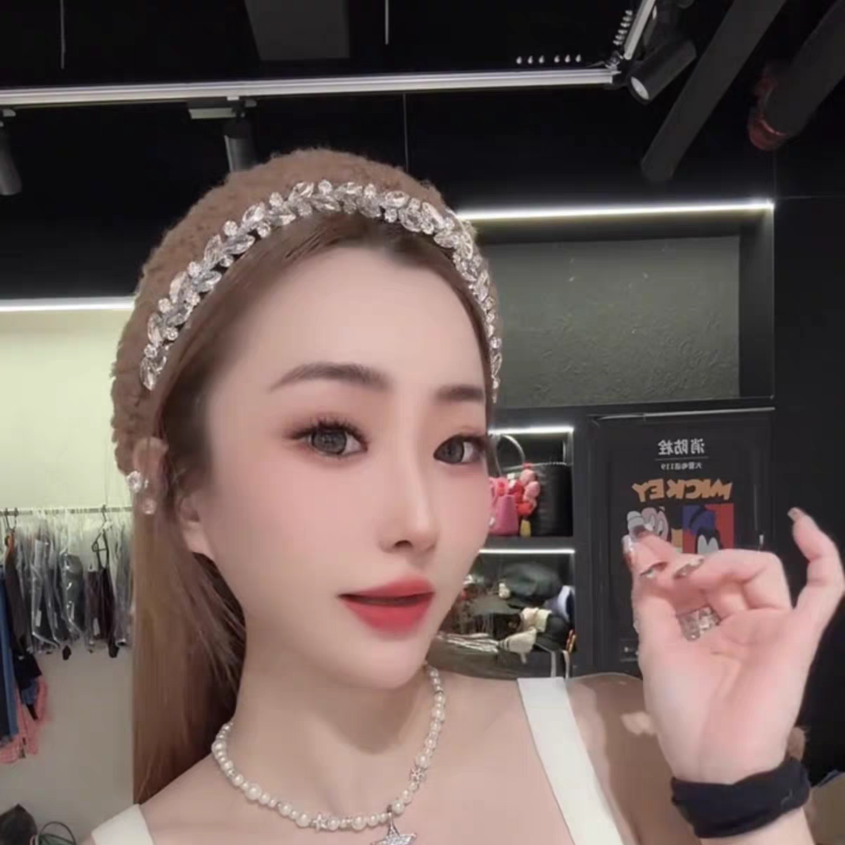 铜合金婚庆饰品 二区 169 轻奢新款时尚手工简约套装饰品