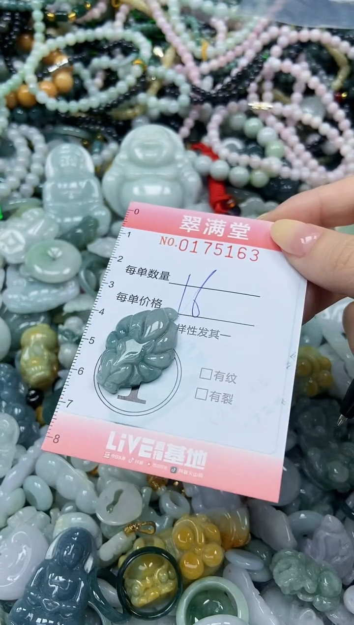 颈饰未镶嵌翡翠闪购0175163