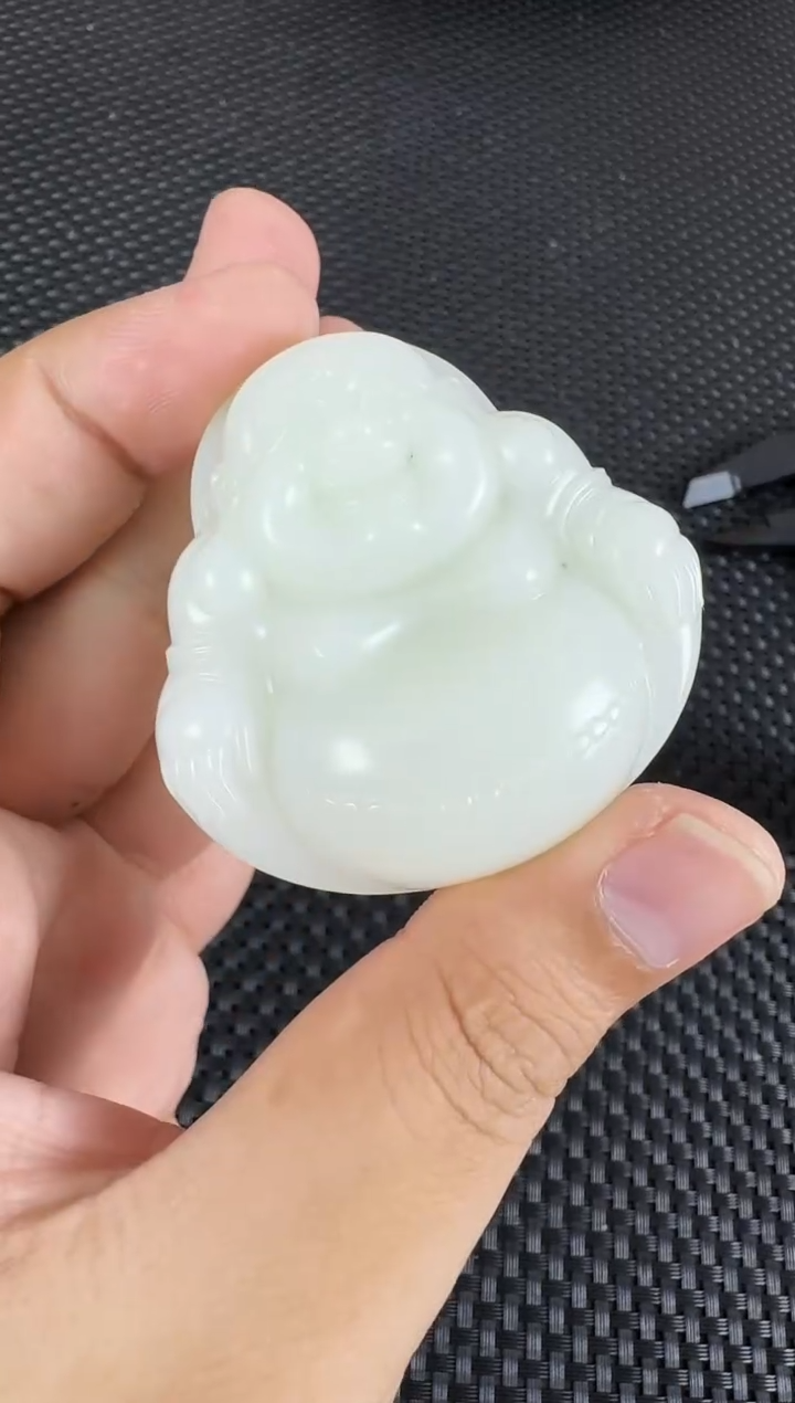 【闪购商品】和田玉吊坠未镶嵌约50MM佛公