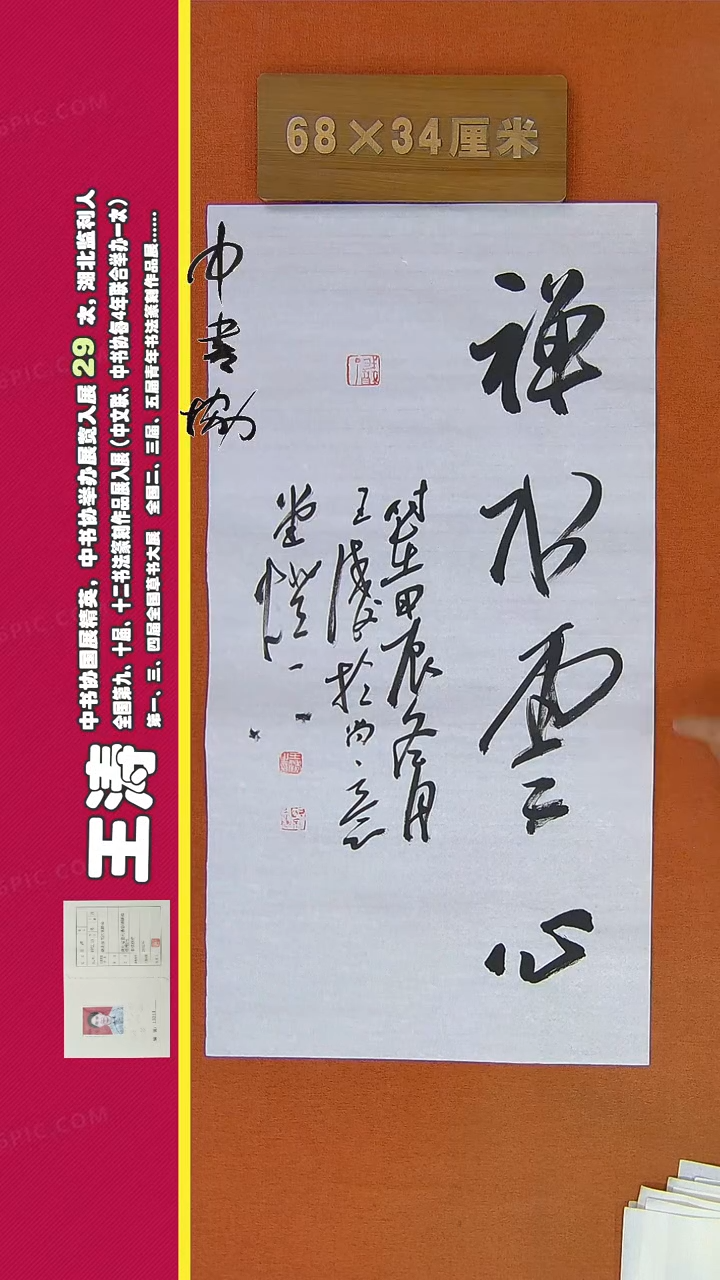 【闪购商品】书法173王涛书法作品