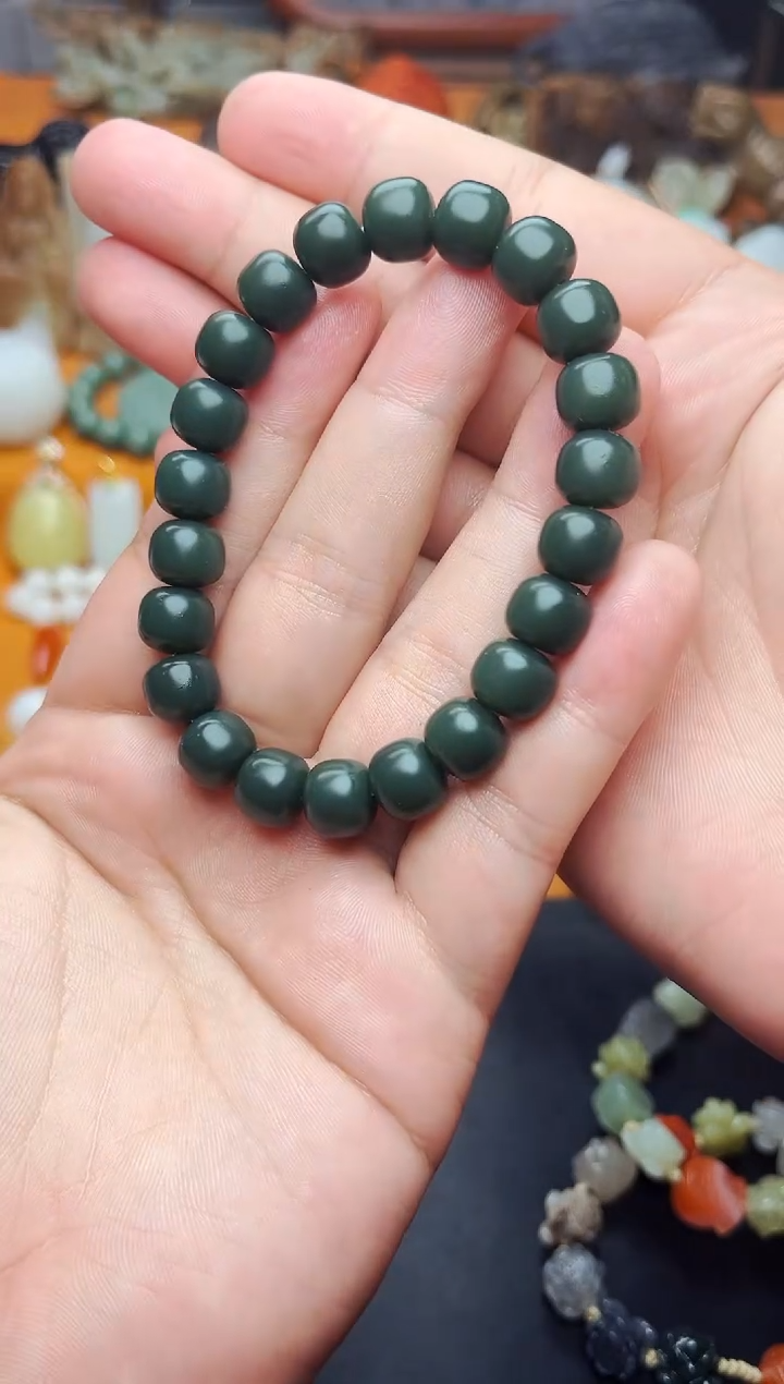 【闪购商品】和田玉手串未镶嵌手串01
