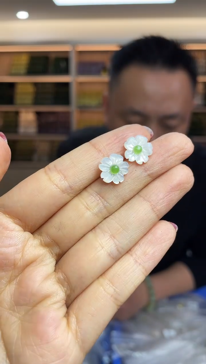 【闪购商品】贝壳（贝母）`银S925镶嵌多样性发一件