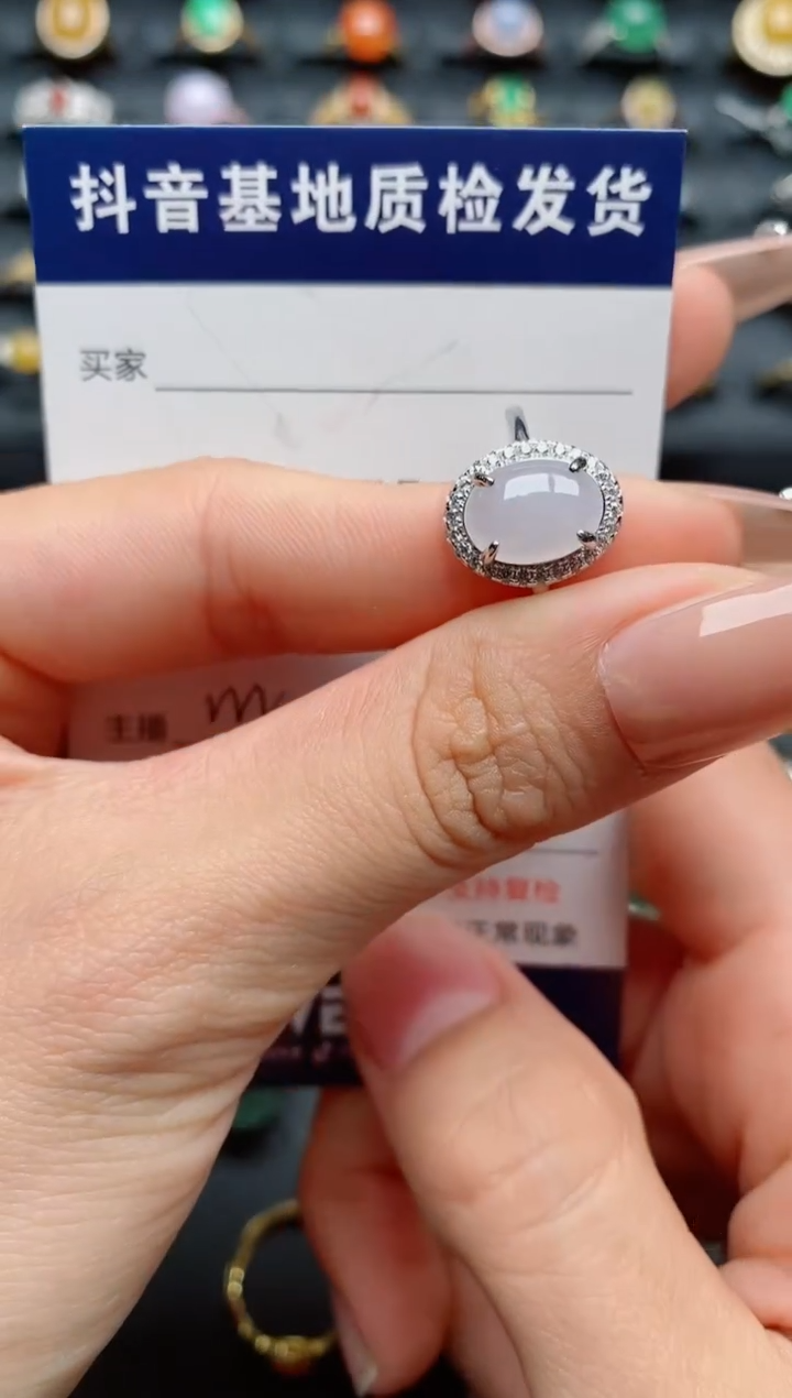 【闪购商品】翡翠戒指银S925镶嵌............