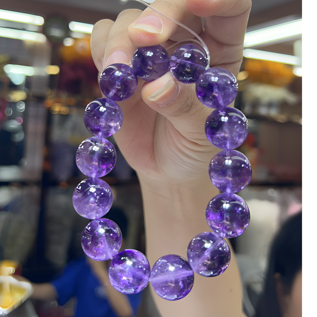 可塘水晶手串直播多样发货（直播看货1号链接）