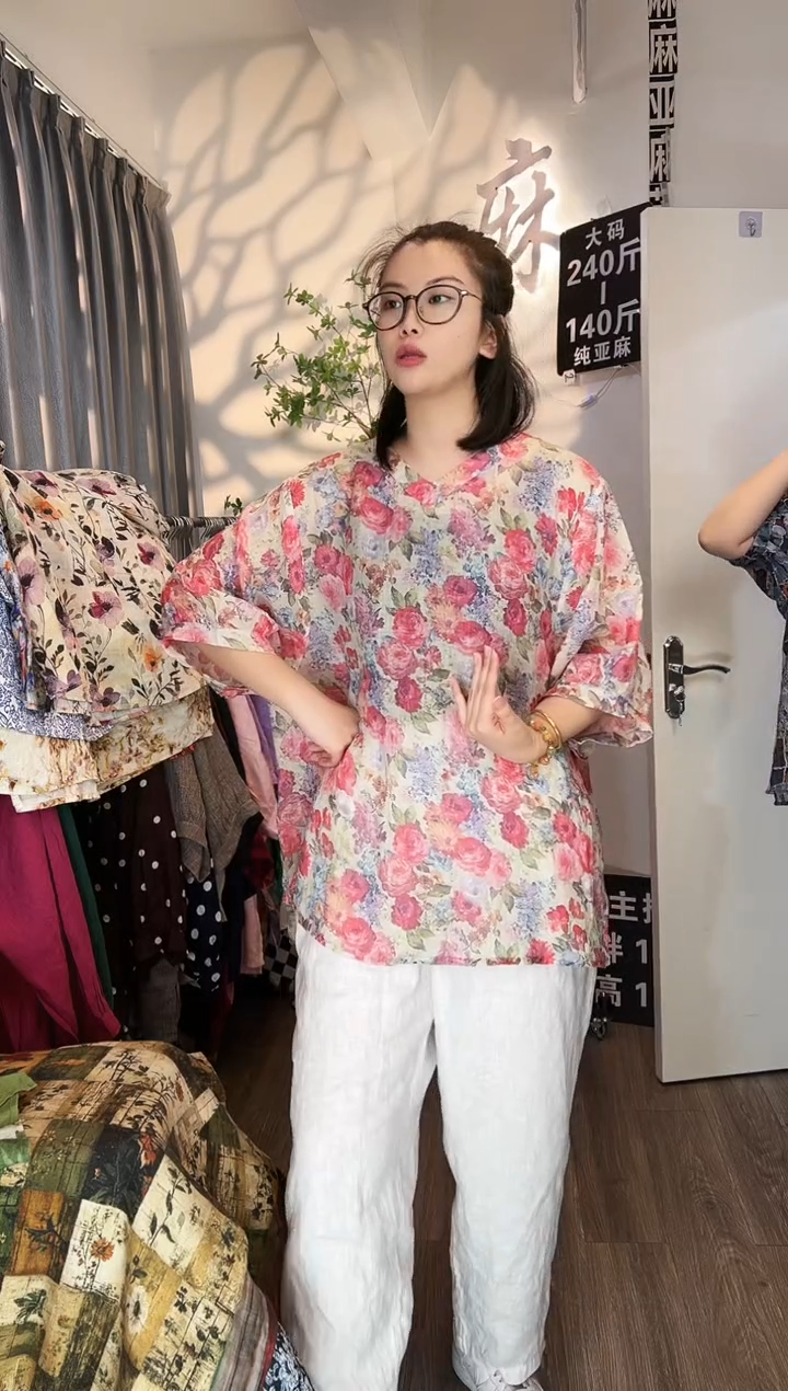 亚麻大码女装系列。