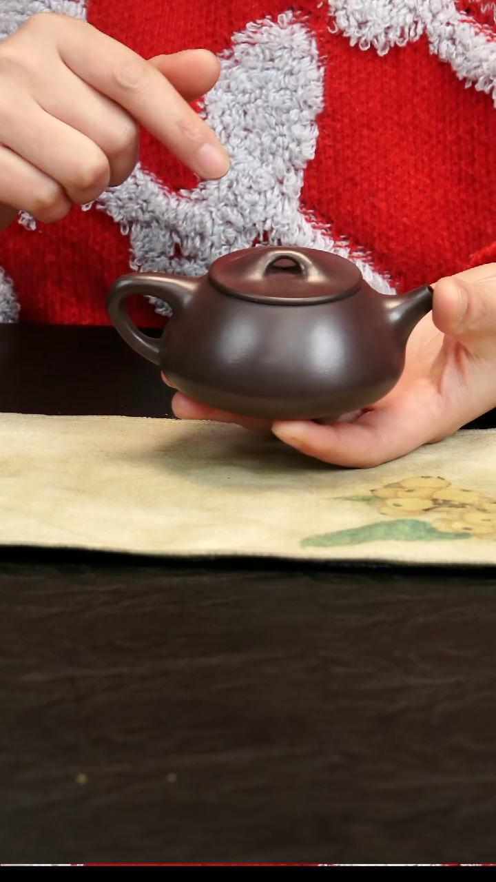 【闪购商品】紫砂茶壶景州石瓢150毫升