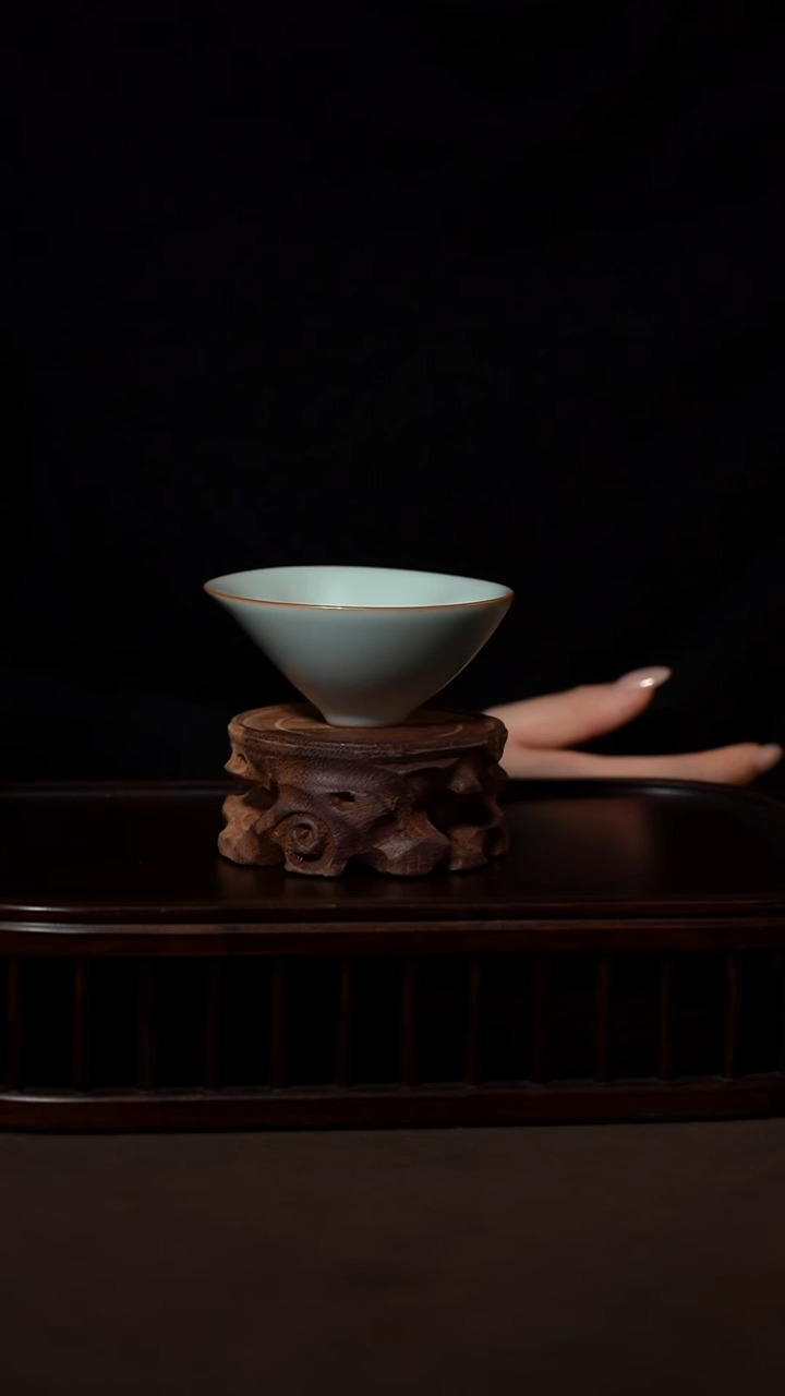 摆件乾坤杯，开片不开片可选