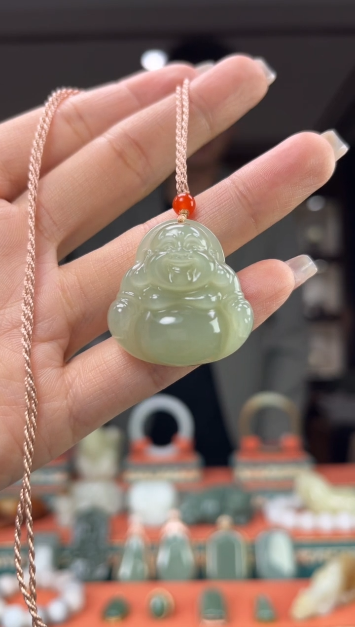 【闪购商品】和田玉颈饰未镶嵌佩佩30mm左右