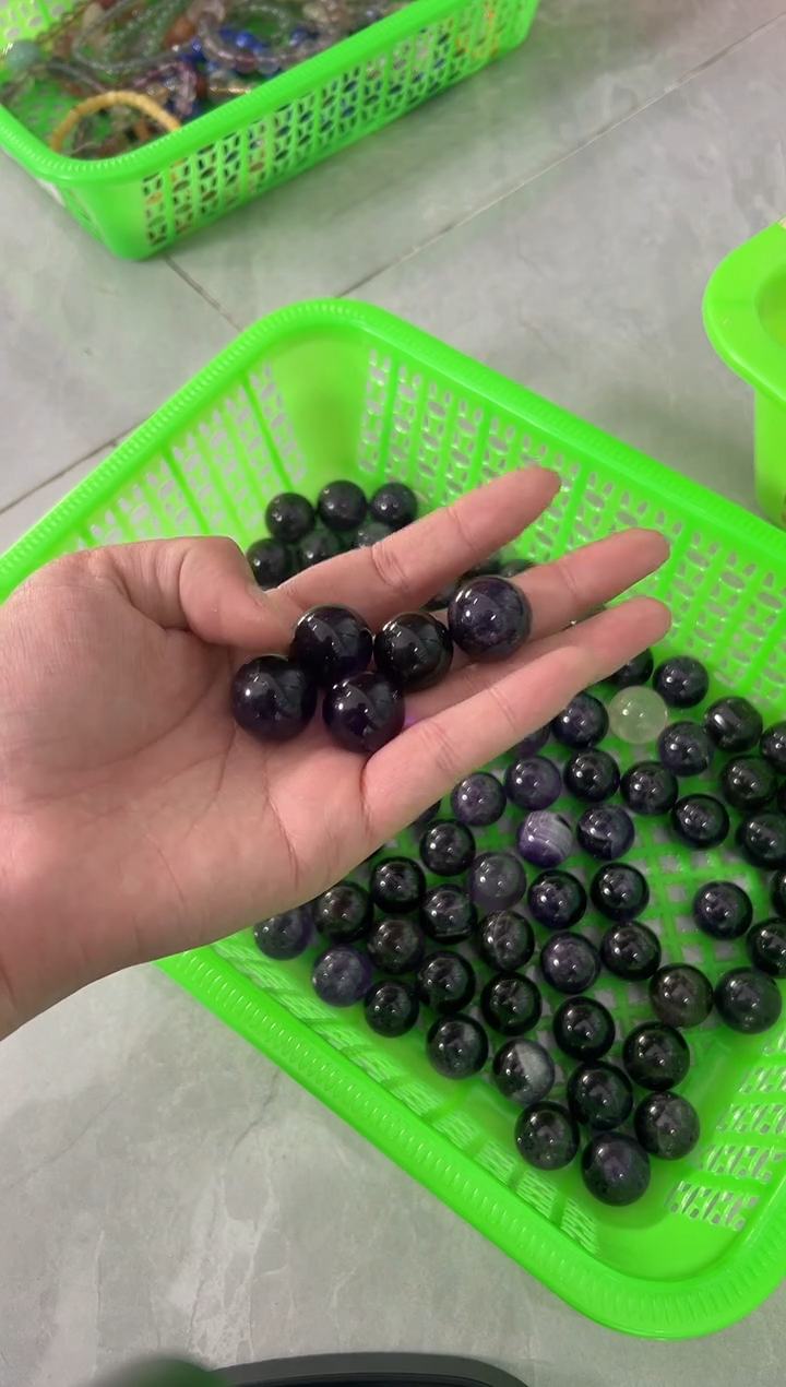 未镶嵌珠宝半成品水晶M034 约1.8cm 多样性发一