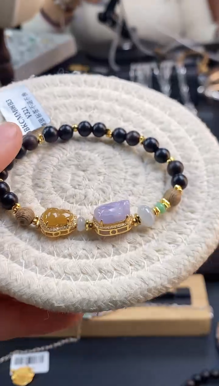 颈饰银S925镶嵌翡翠16057