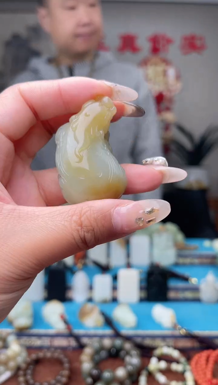 【闪购商品】和田玉挂件未镶嵌1