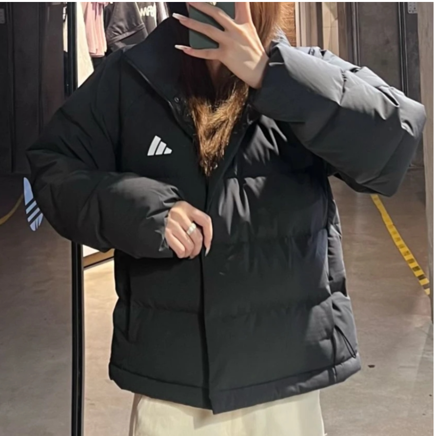 Adidas阿迪达斯拒水防风保暖运动休闲600蓬鸭绒羽绒服KH3974