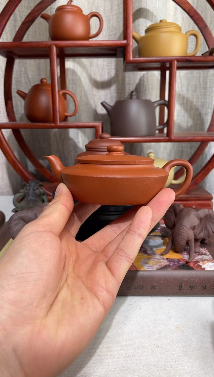 【闪购商品】紫砂茶壶小煤窑红泥玉炉130cc