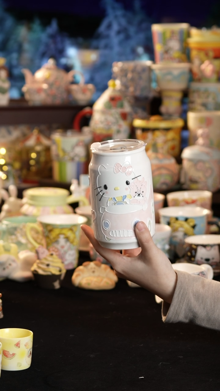 其他陶景德镇釉下彩手绘设计师款陶瓷