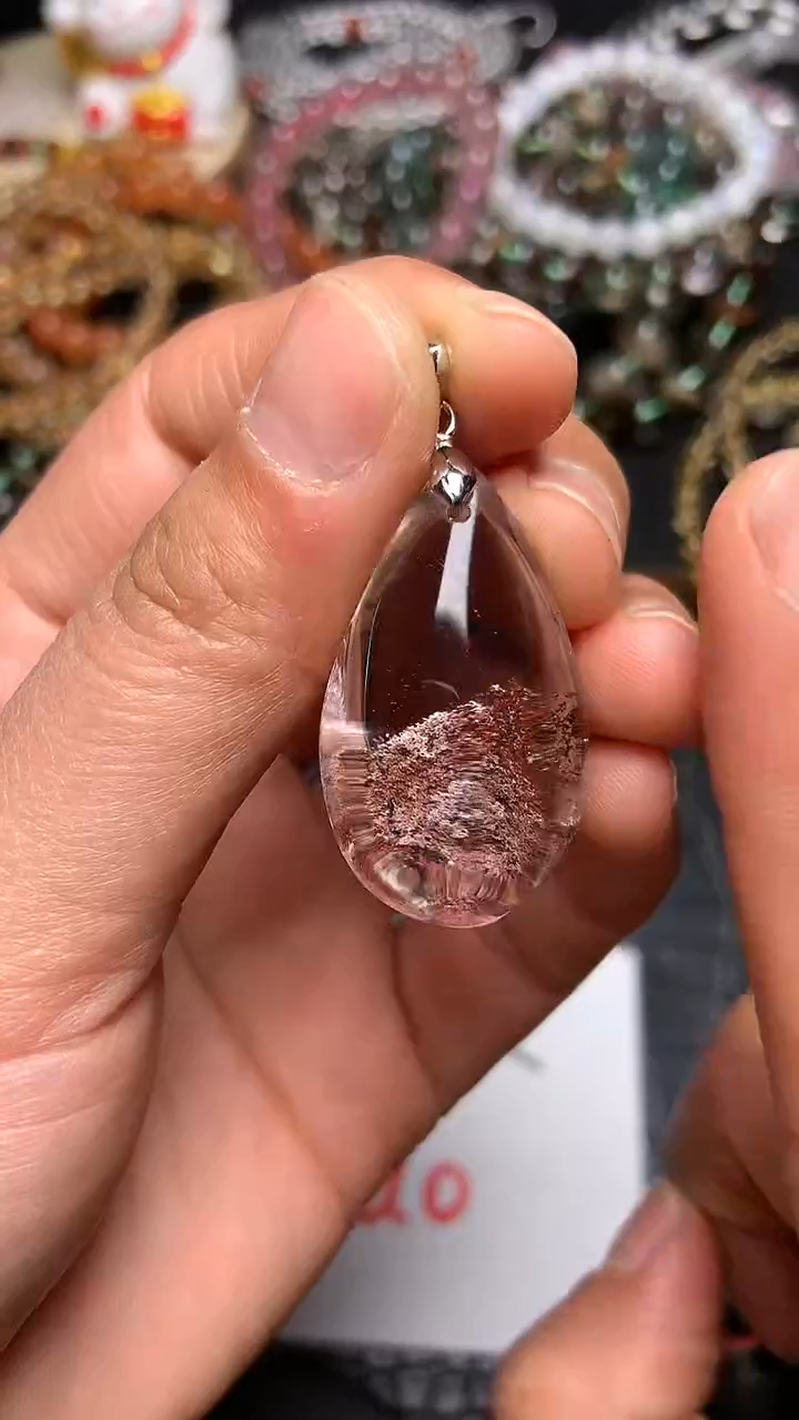 【闪购商品】水晶吊坠(赠链)未镶嵌124