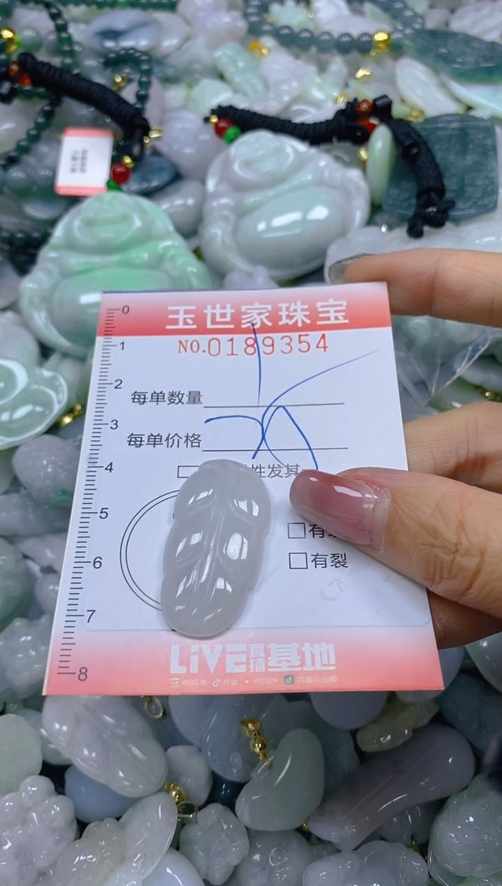 【闪购商品】翡翠颈饰未镶嵌闪购0189354