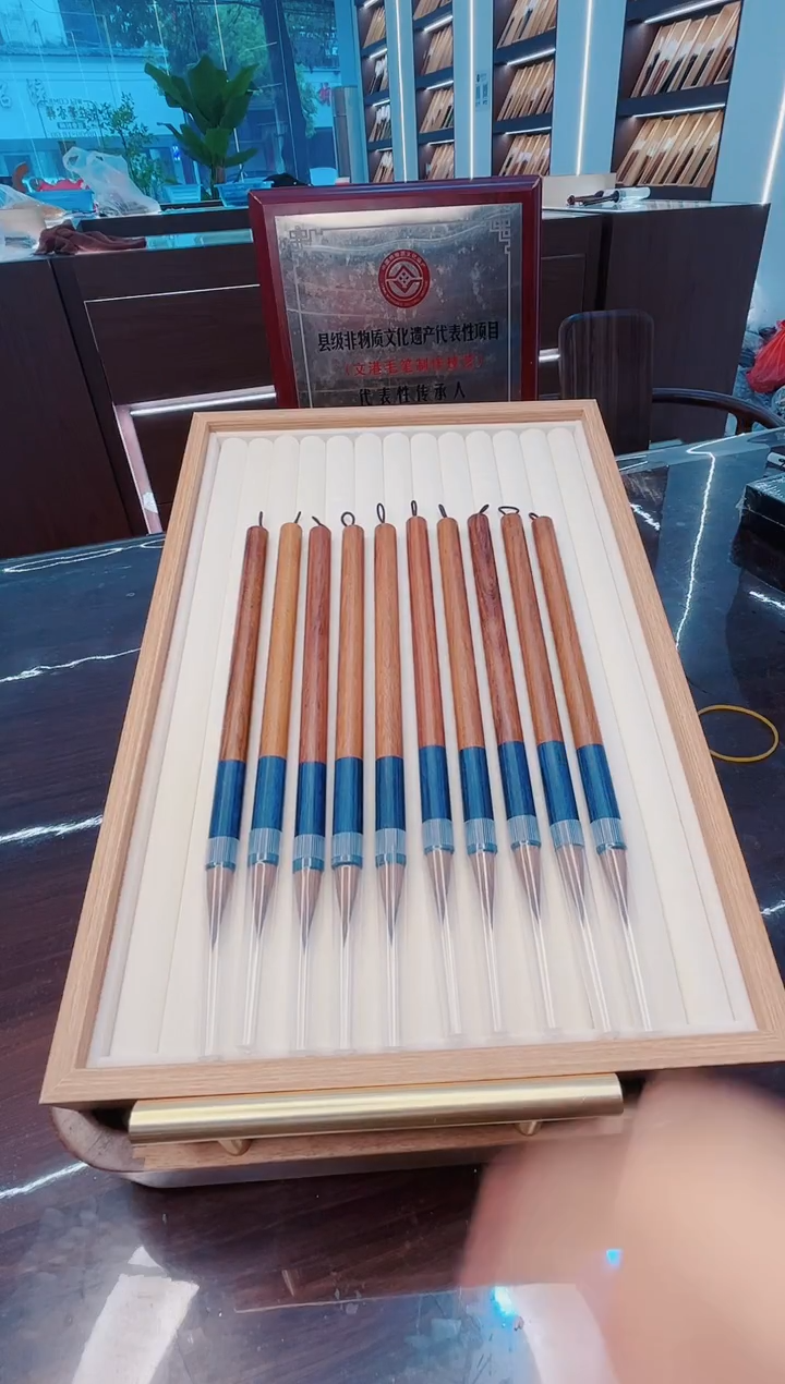 超级福利，画卷·狼毫 非遗传承10支