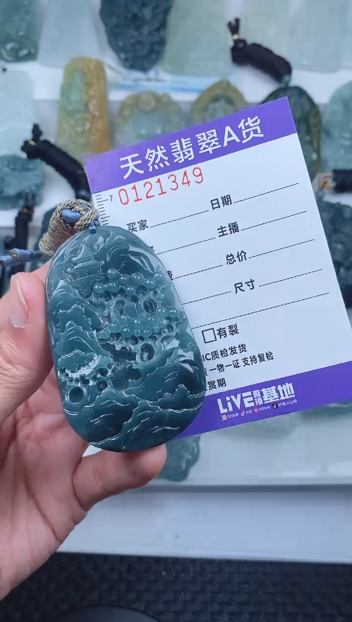 【闪购商品】翡翠颈饰未镶嵌        349