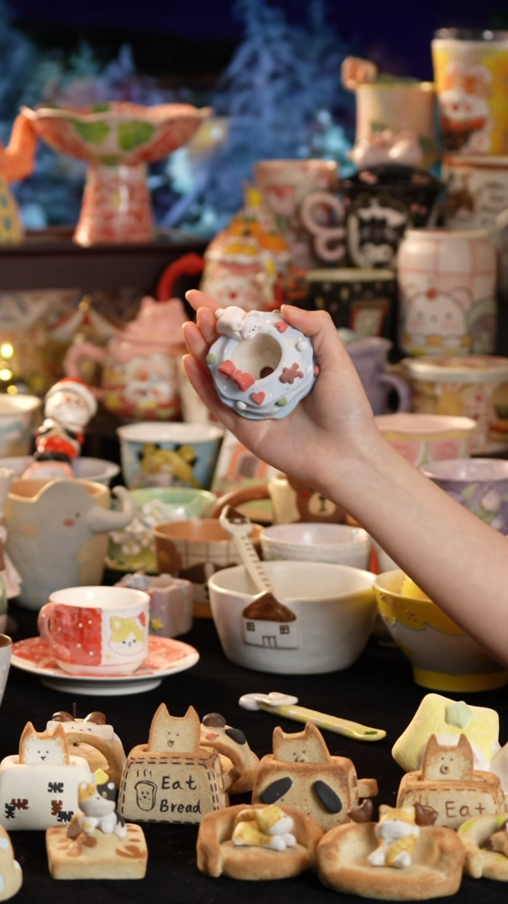 其他陶景德镇釉下彩手绘设计师款陶瓷