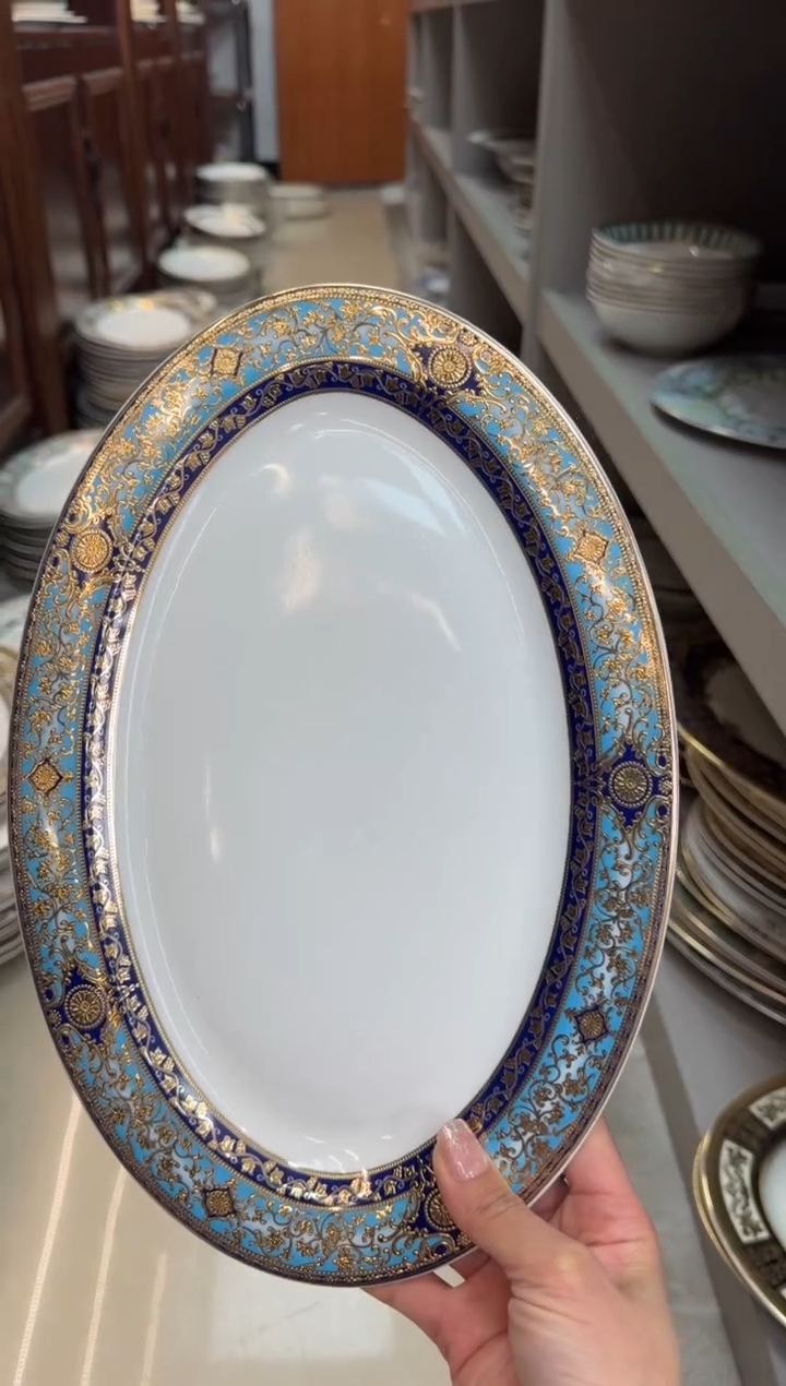 【闪购商品】瓷片12英寸鱼盘福利款 微瑕