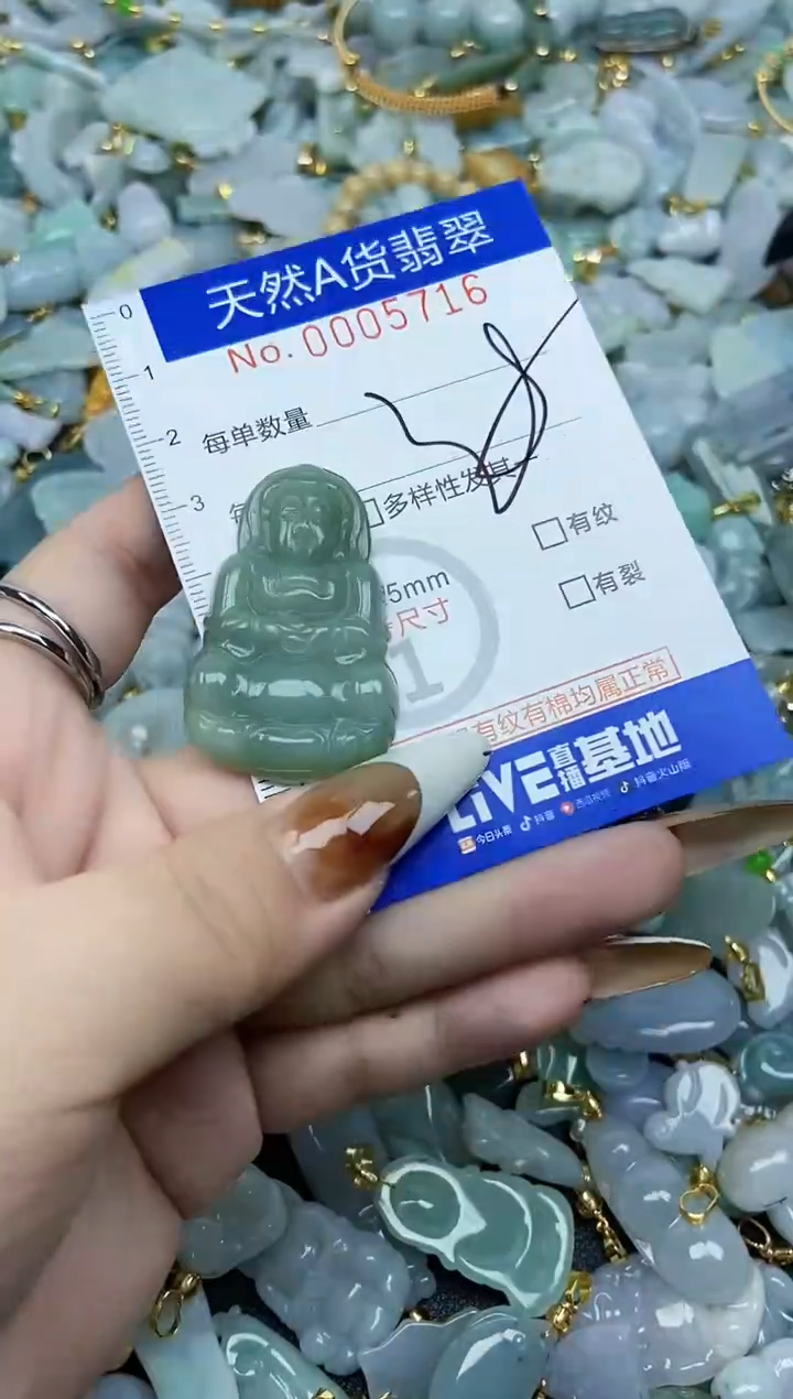 【闪购商品】翡翠颈饰未镶嵌天然A货翡翠