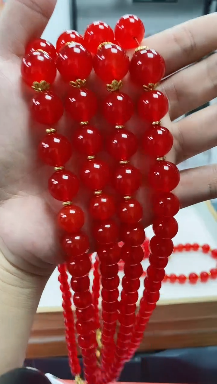 手镯玛瑙/玉髓未镶嵌hjt塔链项链