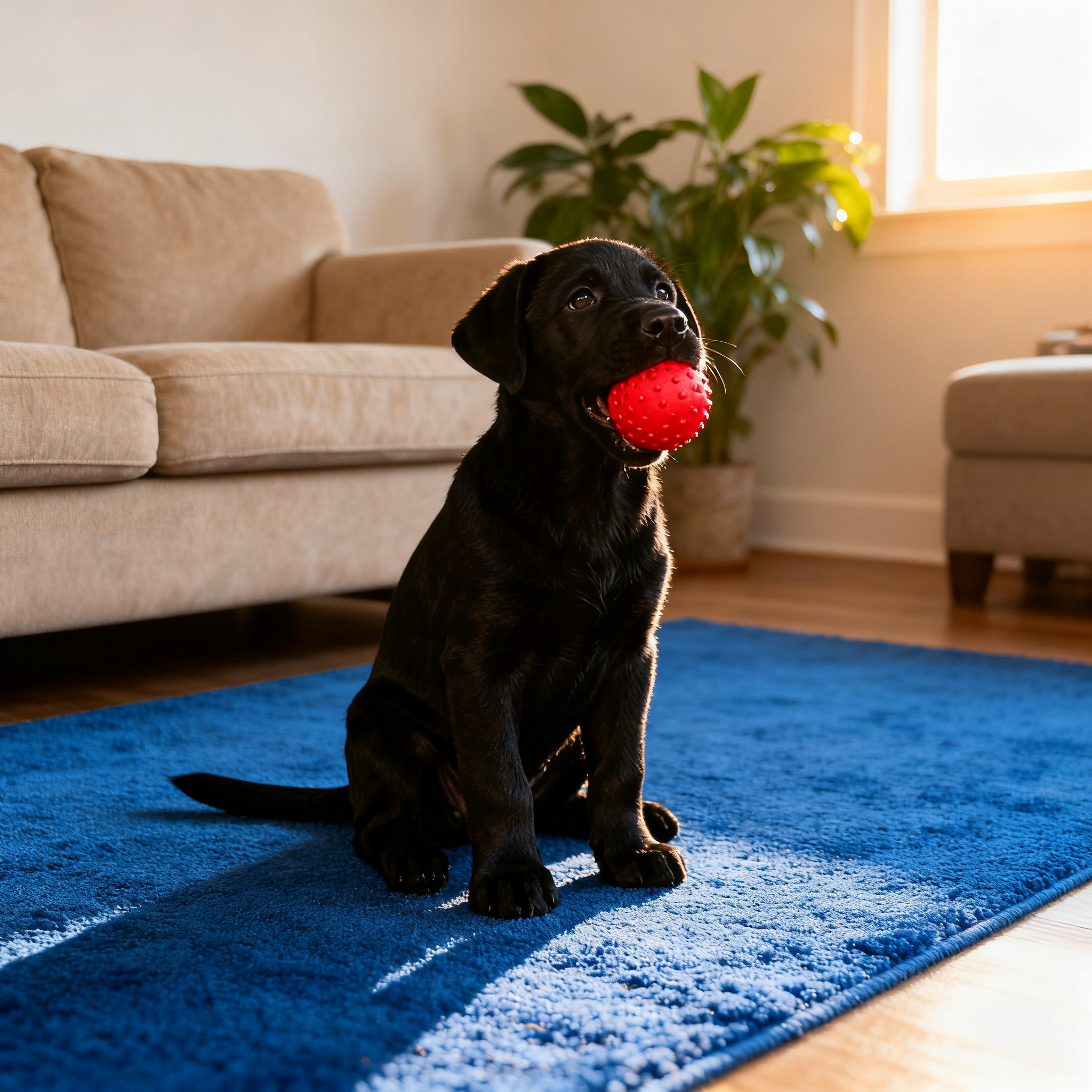 拉布拉多幼犬巡回犬健康大型犬好养看家家庭活物黑色伴侣犬狗活泼