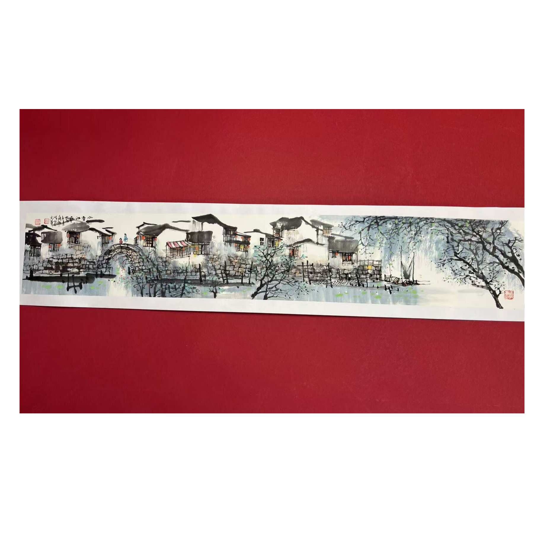 海歌老师写生国画作品