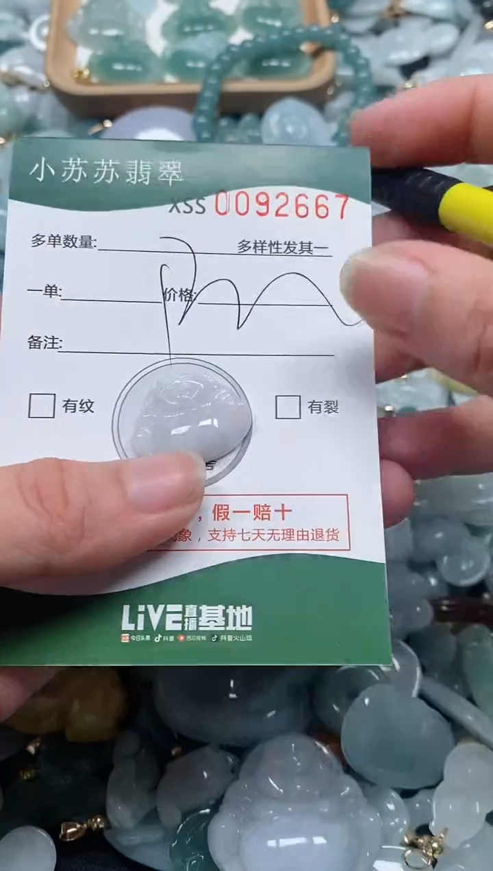 【闪购商品】翡翠颈饰未镶嵌闪购商品0092667