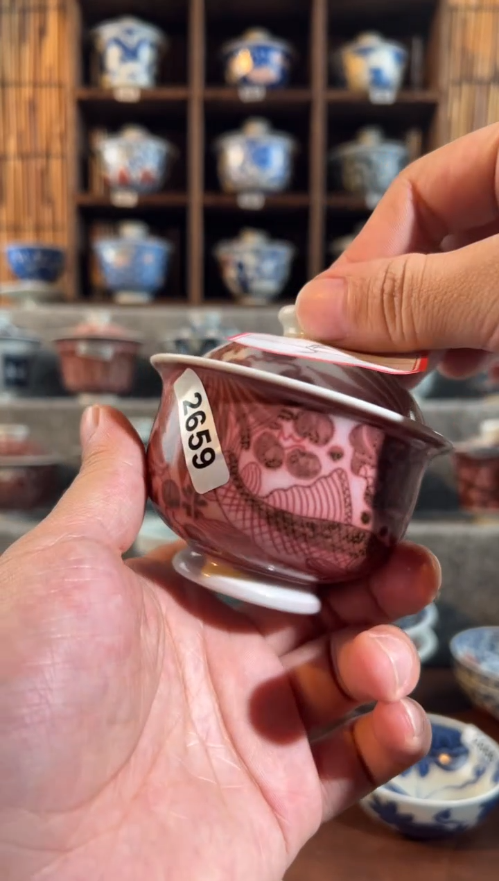 2659天禄言瓷全手绘茶器