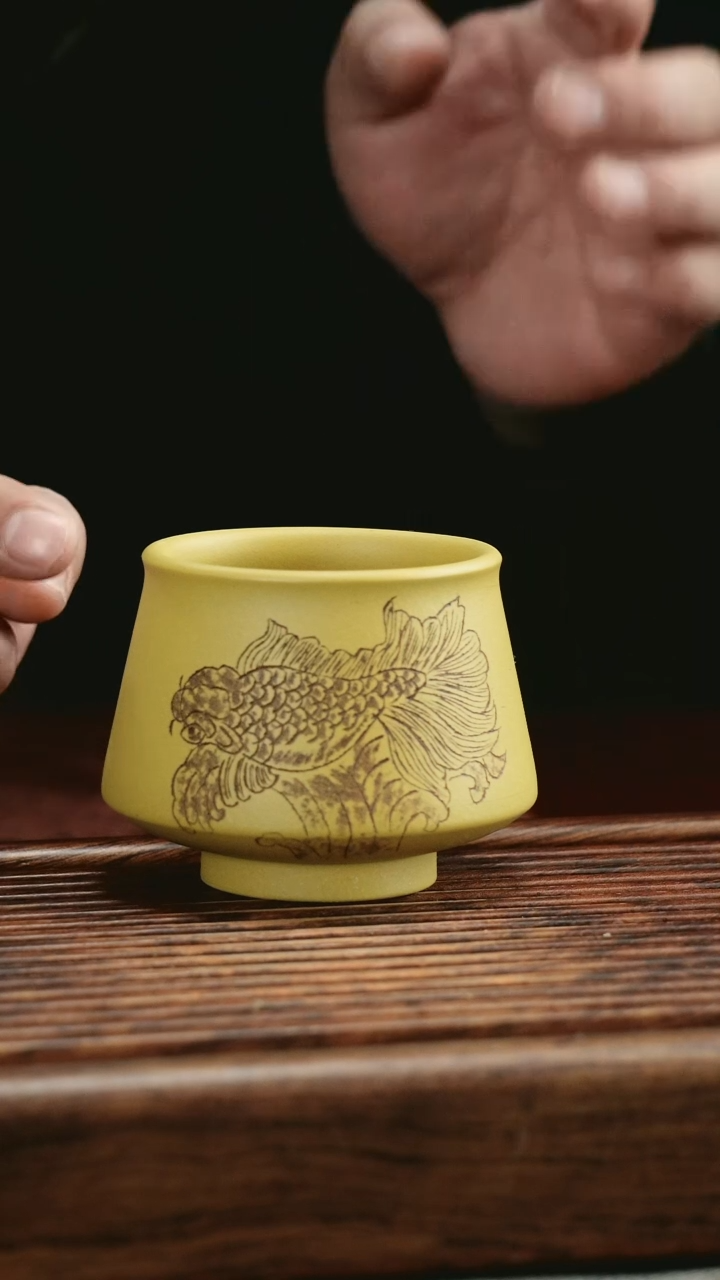 【闪购商品】紫砂茶杯宜兴紫砂主人杯006