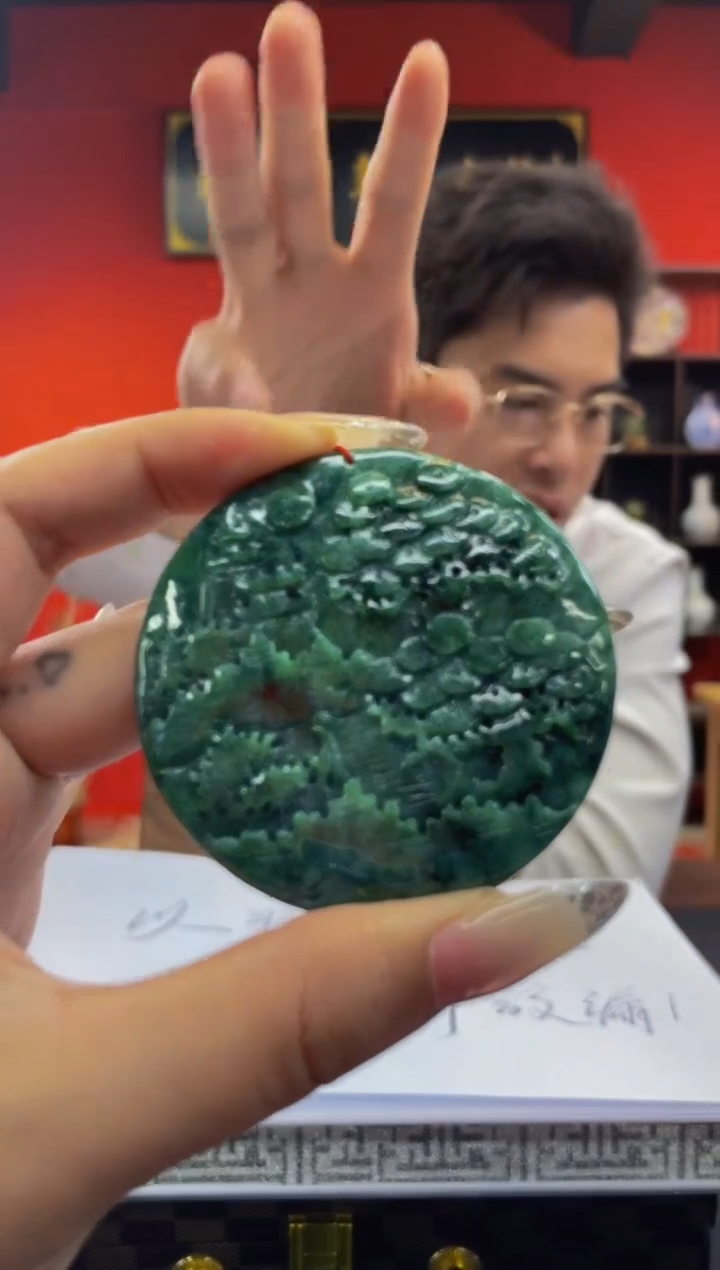 未镶嵌定制翡翠翡翠A货 LL004 多样性发其一