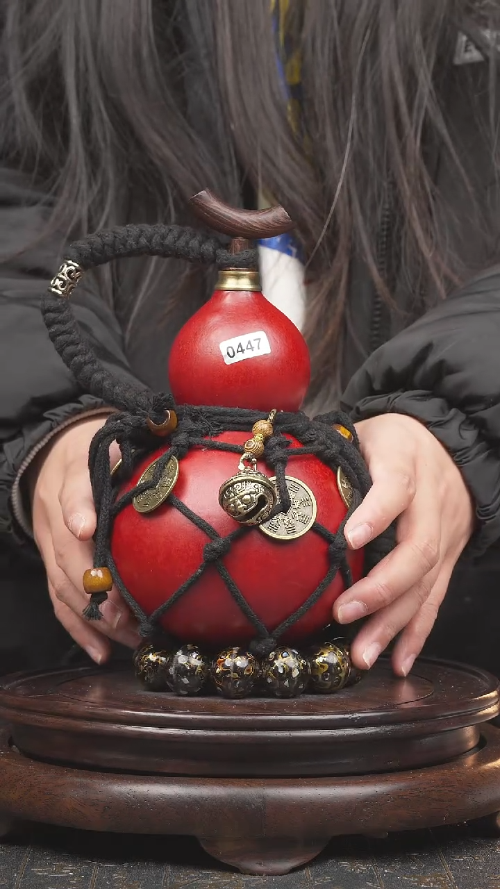 【闪购商品】447号大漆酒葫芦一物一图