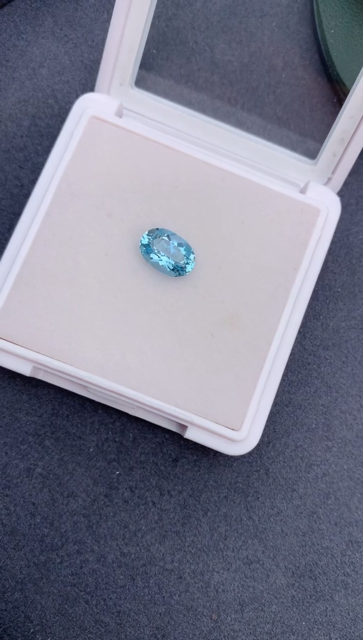 【闪购商品】海蓝宝石裸石未镶嵌2ct海蓝宝