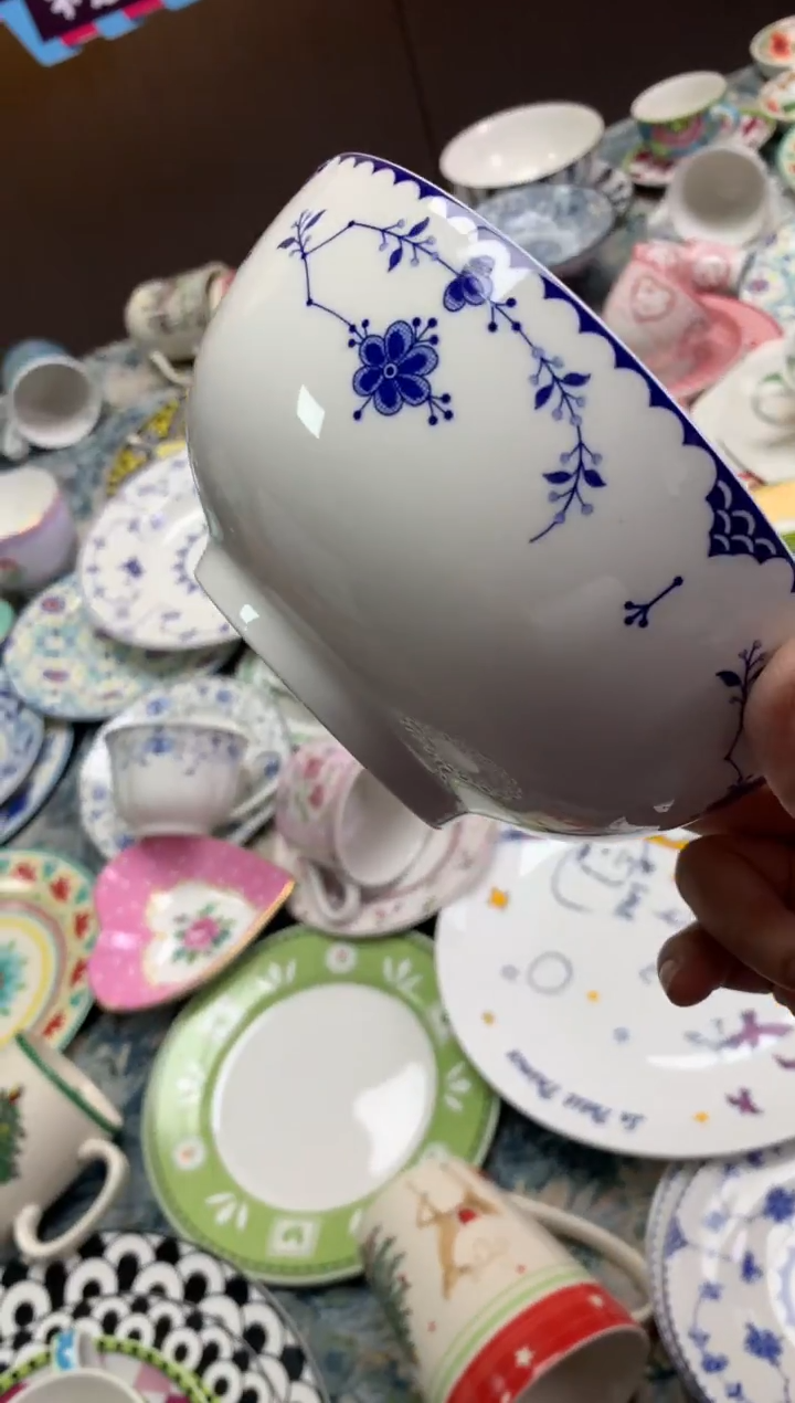 【闪购商品】瓷片陶瓷原单CC141餐具1个
