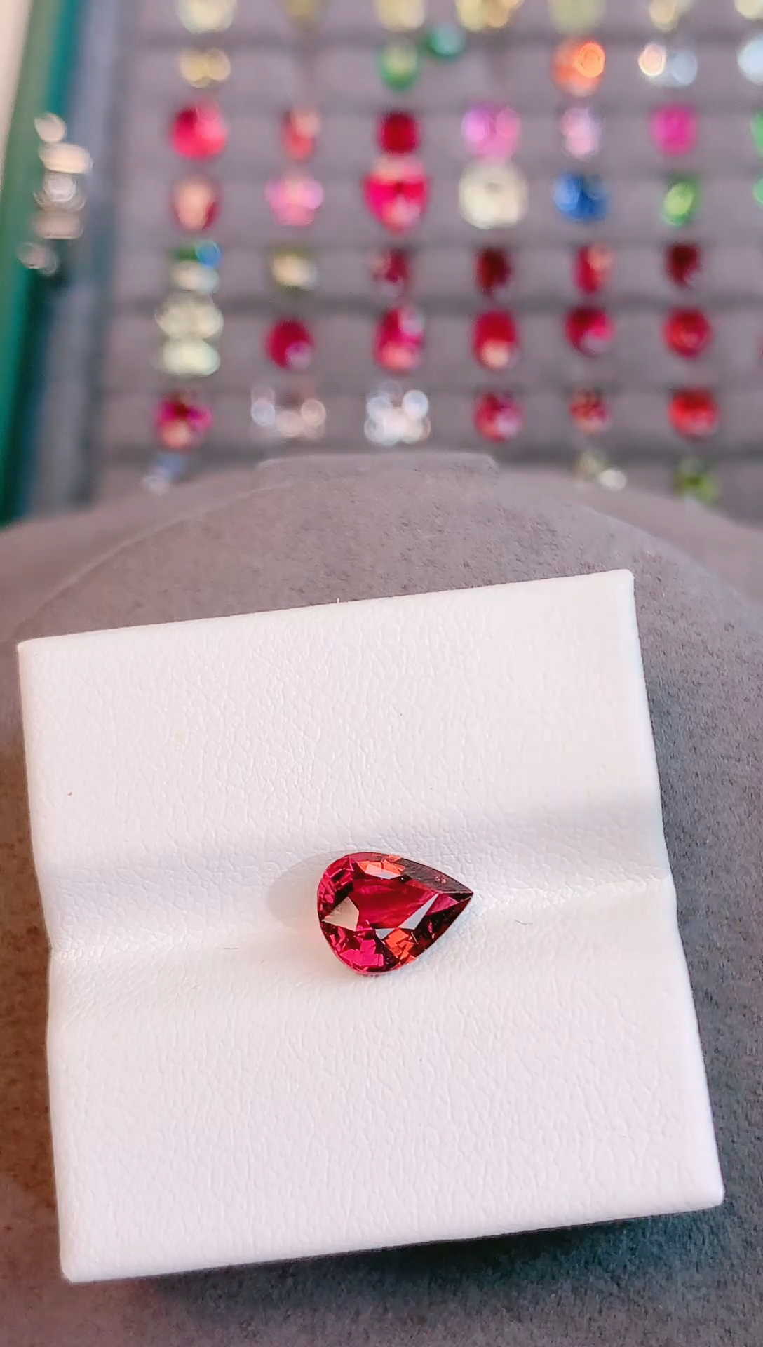 未镶嵌珠宝半成品碧玺1.24ct
