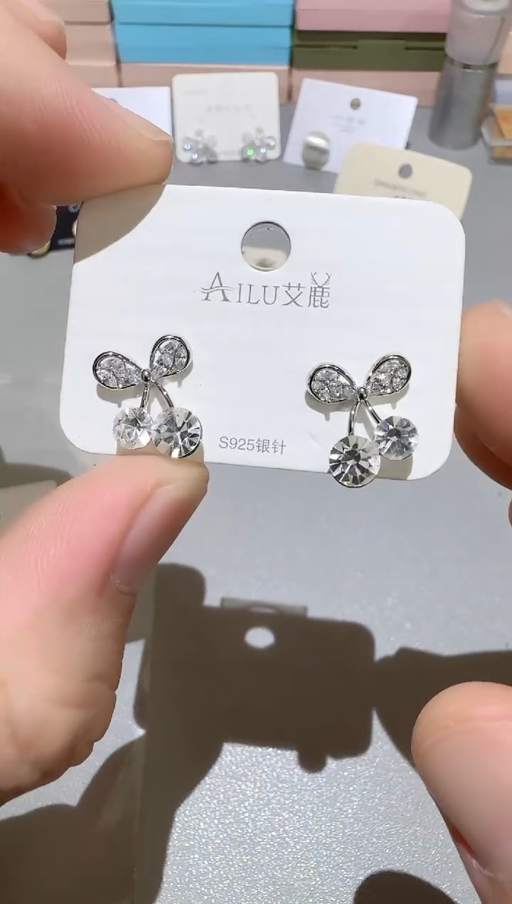 铜合金合成立方氧化锆925银B01