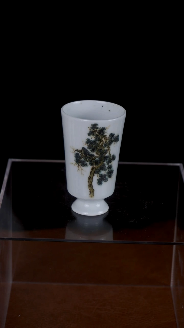 【闪购商品】杯手工手绘精品陶瓷摆件