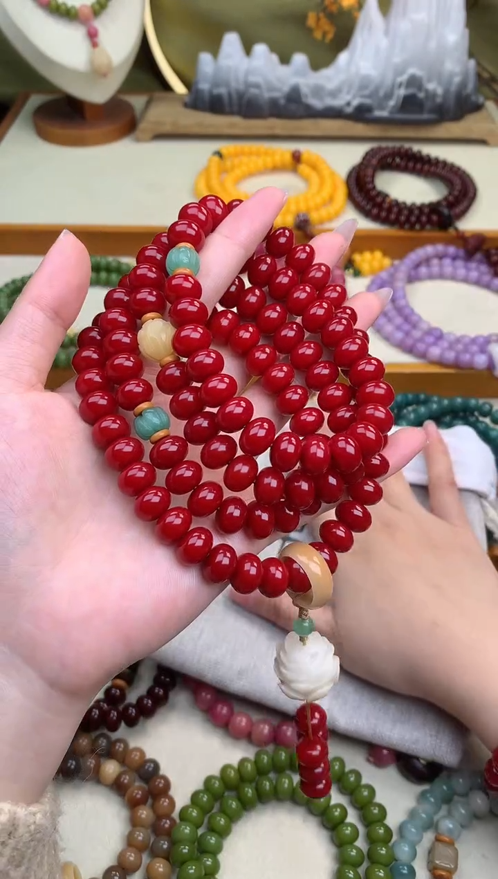 【闪购商品】白玉菩提手串红菩提