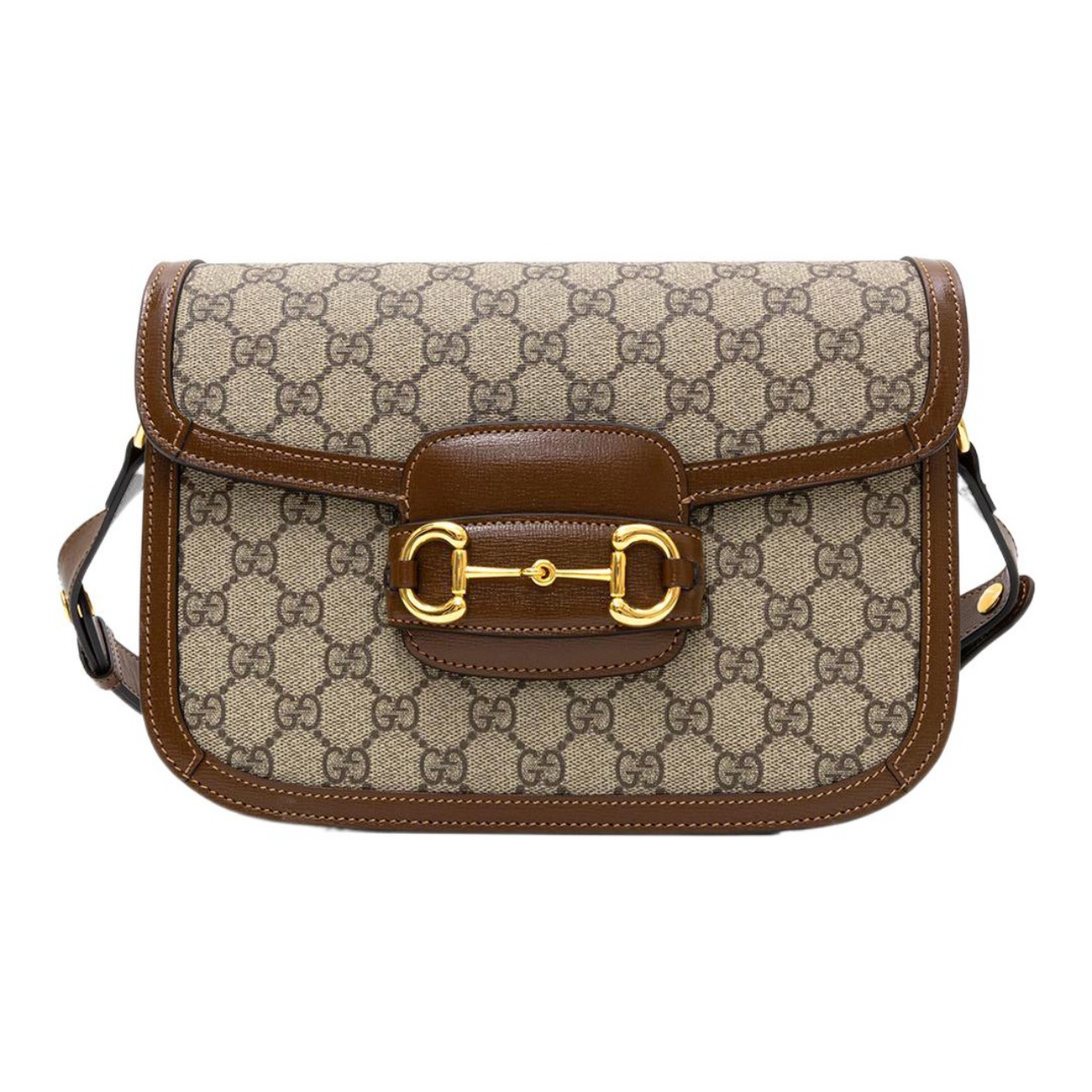 全新未使用 GUCCI/古驰 Horsebit1955小号马鞍包/闲置未使用