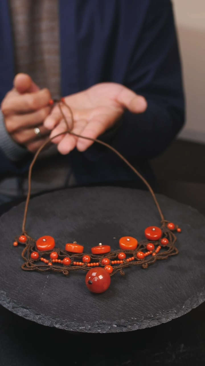 【闪购商品】南红玛瑙挂件合金南红《霞光》