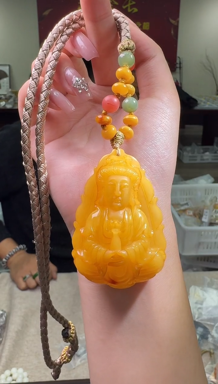 【闪购商品】蜜蜡颈饰未镶嵌     436