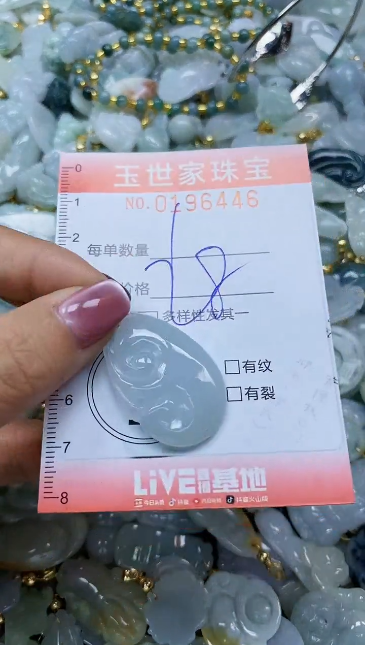 【闪购商品】翡翠颈饰未镶嵌闪购0196446