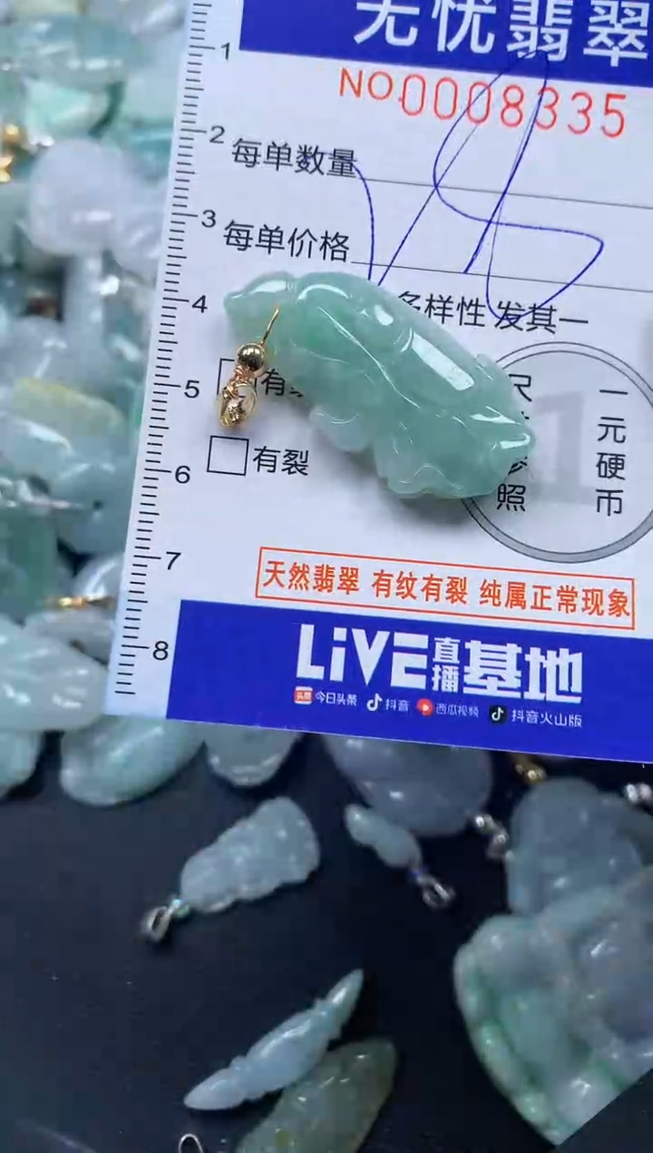 颈饰未镶嵌翡翠8335