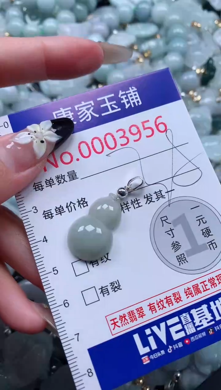 颈饰未镶嵌翡翠3956