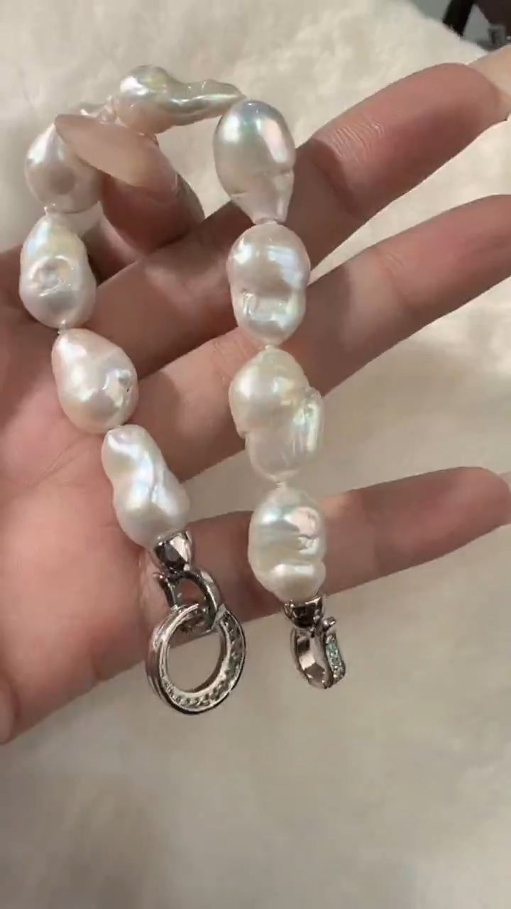 未镶嵌手链淡水珍珠763