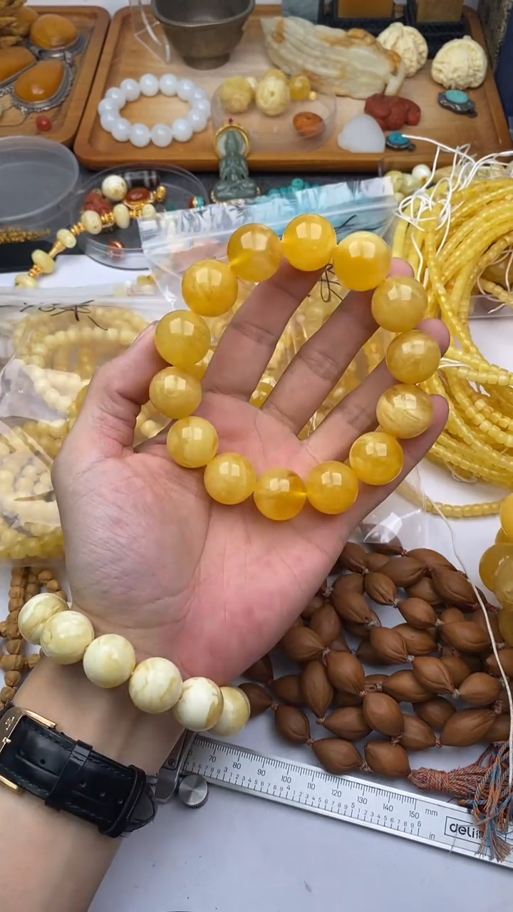 【闪购商品】琥珀手链未镶嵌蜜蜡手串