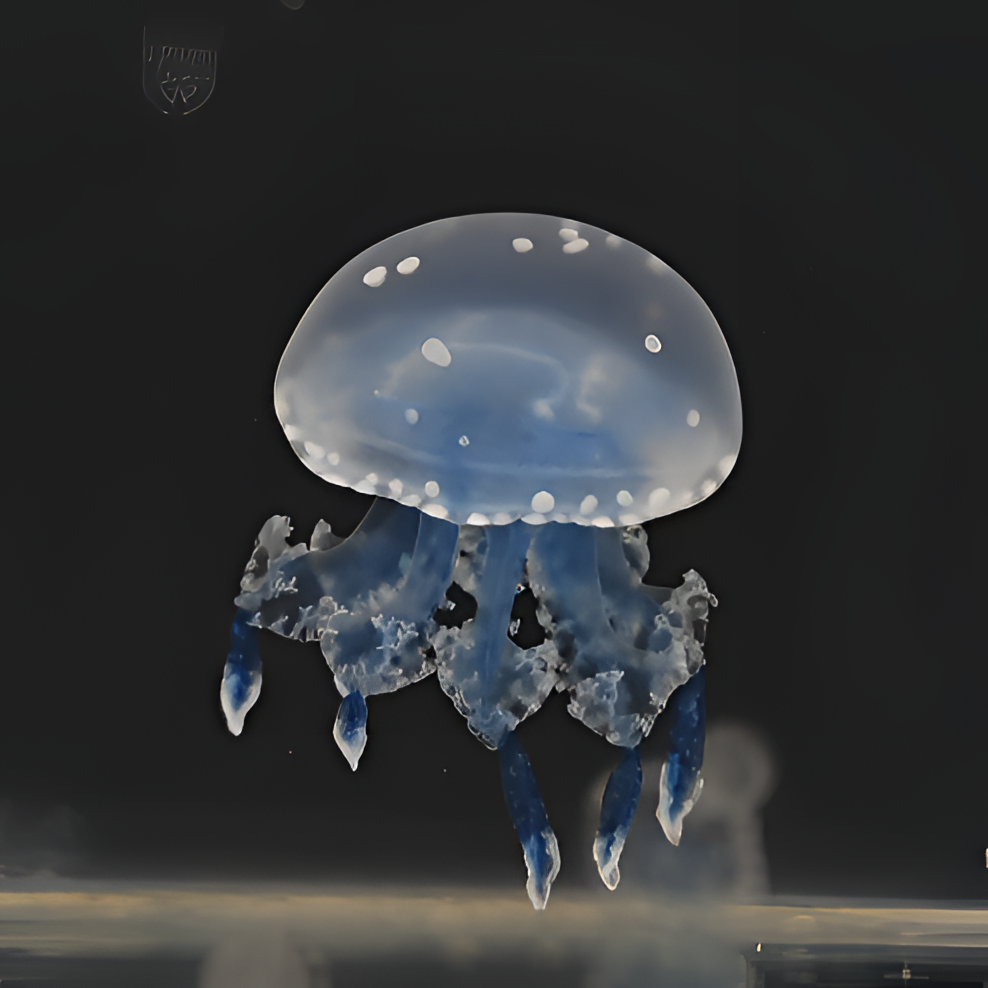 水小宠家养观赏活体水母赤月海月巴布亚大西洋倒立煎蛋美杜莎炮弹