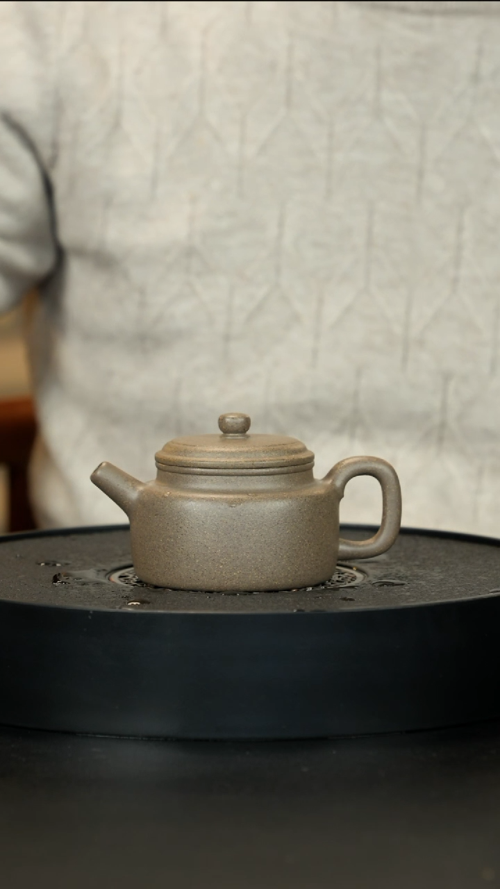 【闪购商品】紫砂茶壶天花板青段的大漏