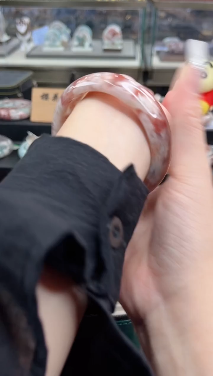 未镶嵌手镯石英质玉尘*丷圈口（赠圈口（赠品镯心）